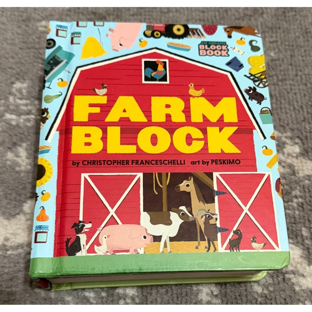 Abrams Books Farm Block - Block Book